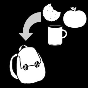 backpack: pack